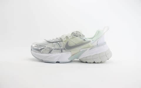 耐克Nike V2K Runtekk纯原版本V2K白银色复古跑鞋 莆田耐克货源 货号：FD0736-104