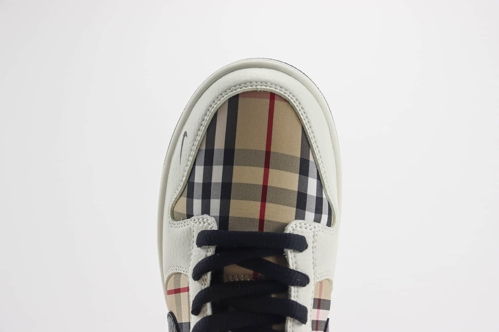 耐克Supreme x Nike Dunk Low纯原版本低帮Dunk联名Supreme条纹格子板鞋 莆田耐克货源 货号：SP1098-051