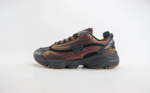 新百伦New Balance 1000纯原版本NB1000黑棕色复古老爹鞋 莆田天花板NB 货号：M1000JF1