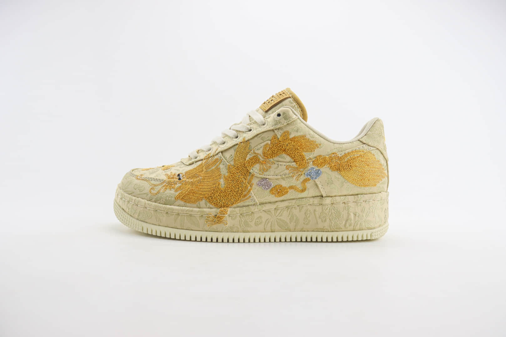 耐克Nike Air Force 1 Low纯原版本空军一号AF1龙凤呈祥限量版板鞋 莆田耐克代理 货号：HJ4285-777