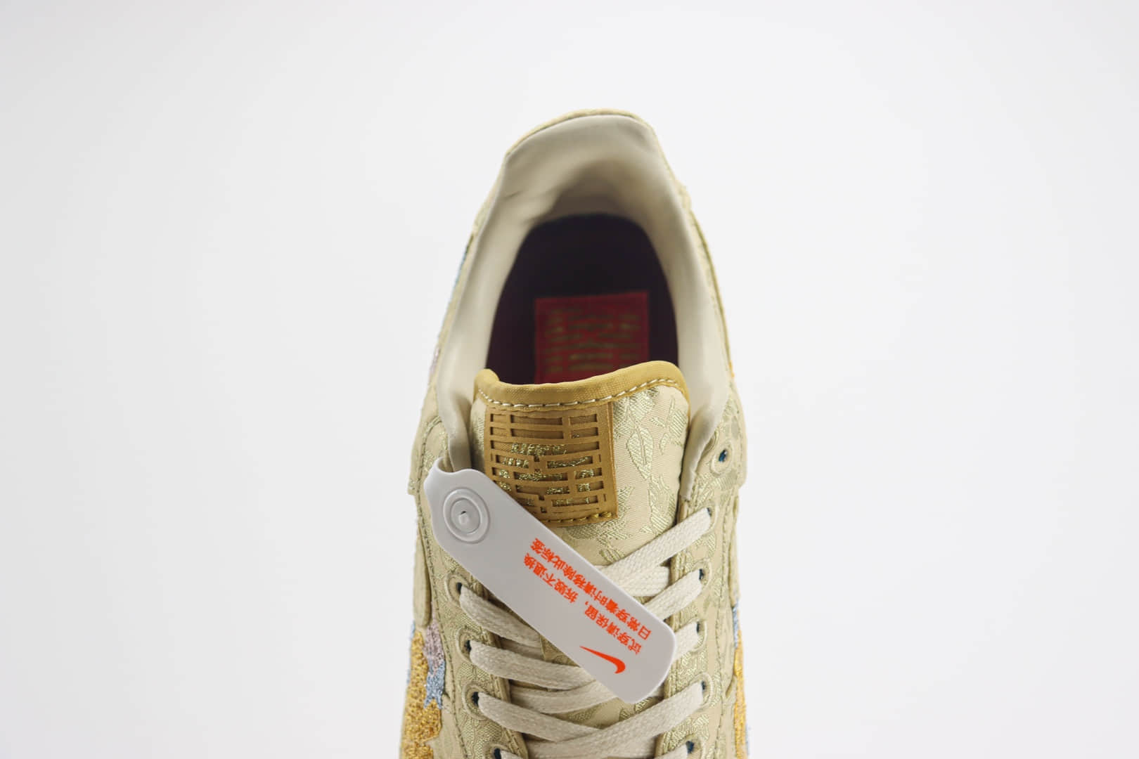 耐克Nike Air Force 1 Low纯原版本空军一号AF1龙凤呈祥限量版板鞋 莆田耐克代理 货号：HJ4285-777