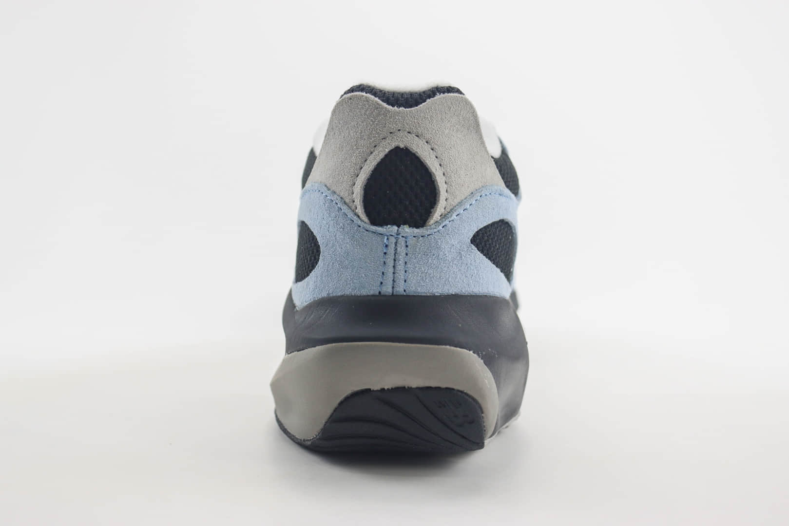 新百伦New Balance Warped Runner纯原版本黑蓝色NB复古解构老爹鞋 莆田新百伦货源 货号：UWRPDFSB