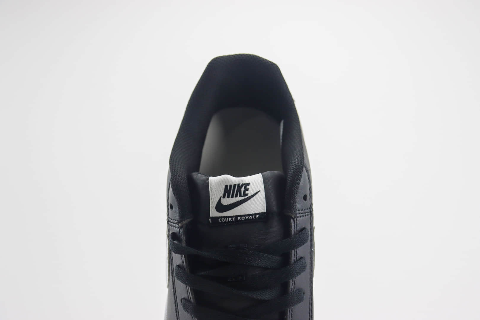 耐克Nike Court Royale纯原版本开拓者黑白低帮板鞋 莆田耐克代理 货号：749747-010