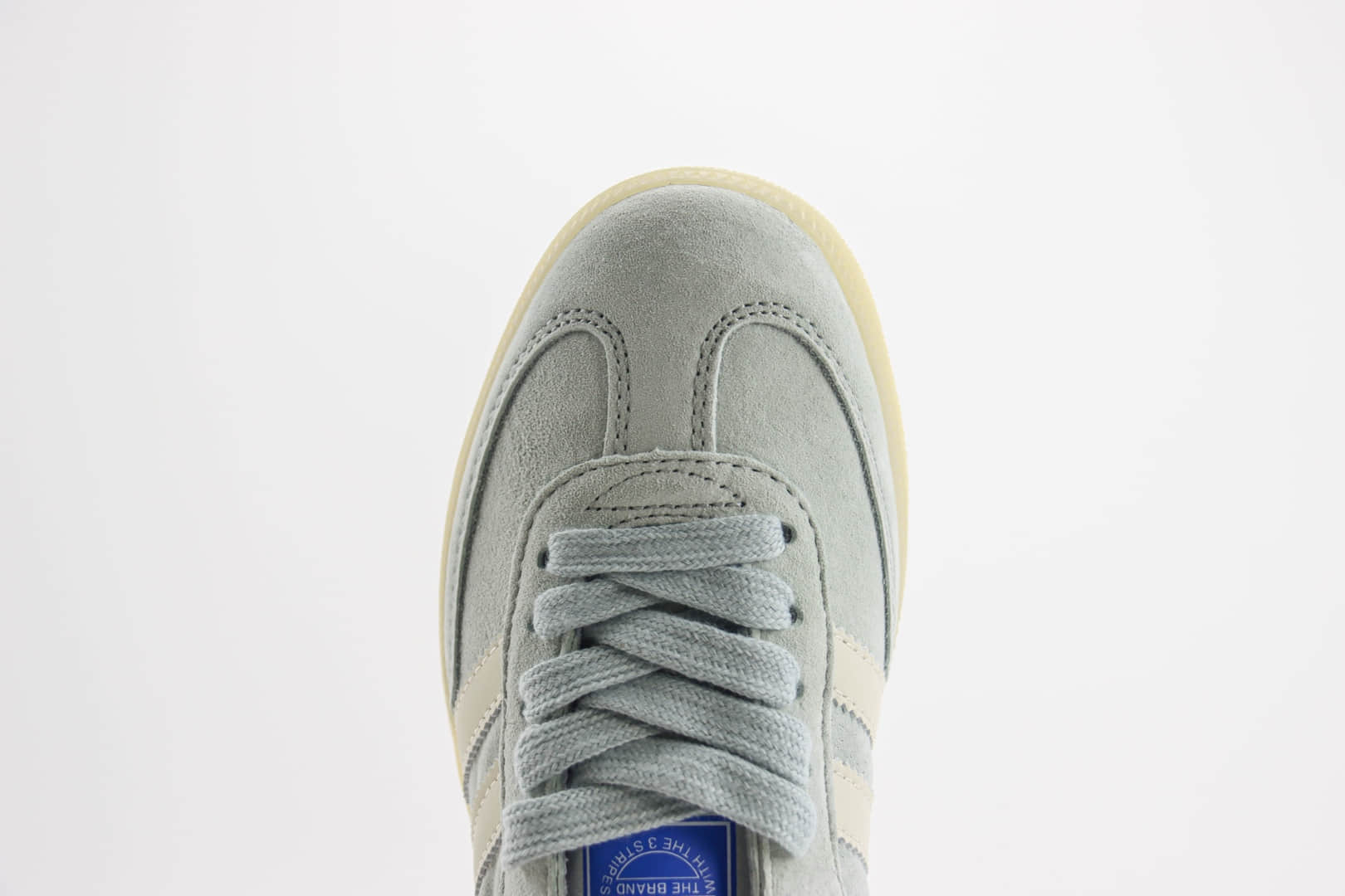 阿迪达斯adidas Samba OG纯原版本三叶草浅蓝色桑巴板鞋 莆田阿迪达斯货源 货号：IG6177
