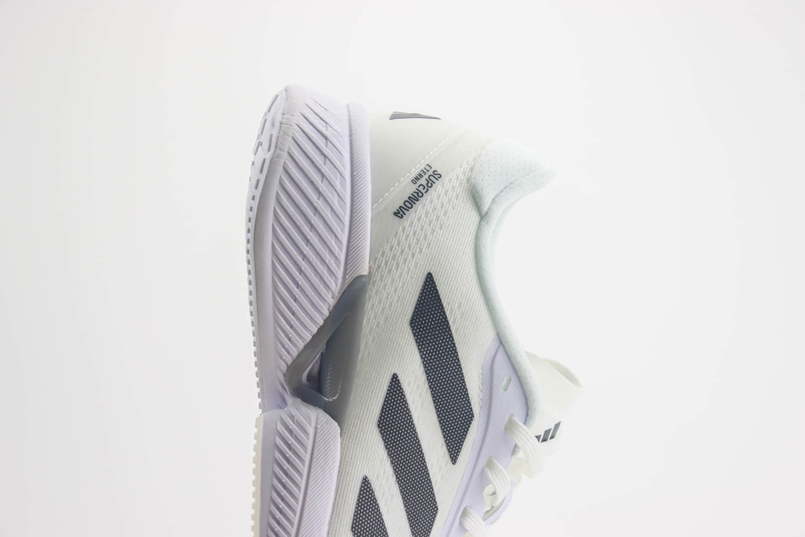 阿迪达斯adidas Superstar Eterno纯原版本白黑色透气轻跑鞋 莆田阿迪达斯货源 货号：IH0439
