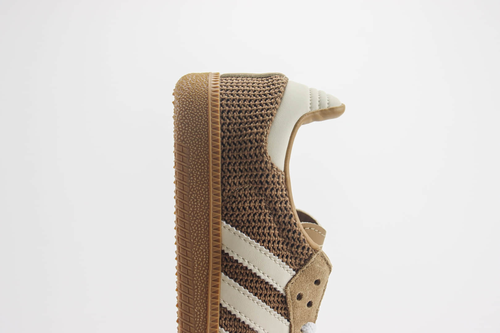 阿迪达斯adidas Original Samba OG纯原版本桑巴卡其棕网面板鞋 莆田阿迪达斯工厂 货号：IG1379