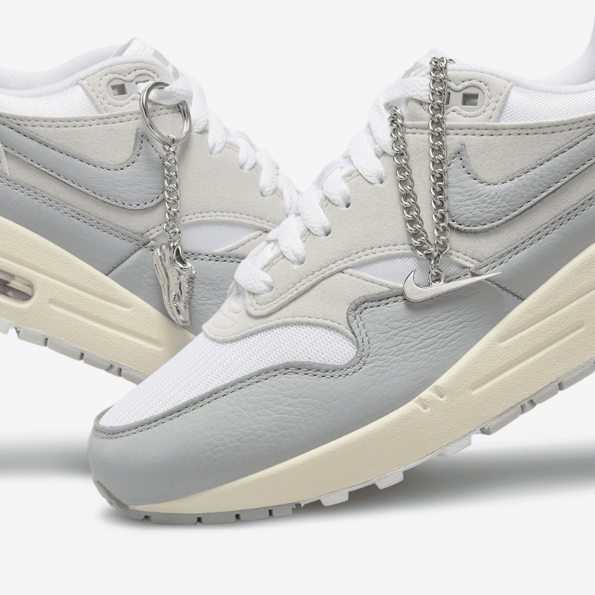 高级酷灰配色！全新Nike Air Max 1现已发售！ 货号：HF0026-001