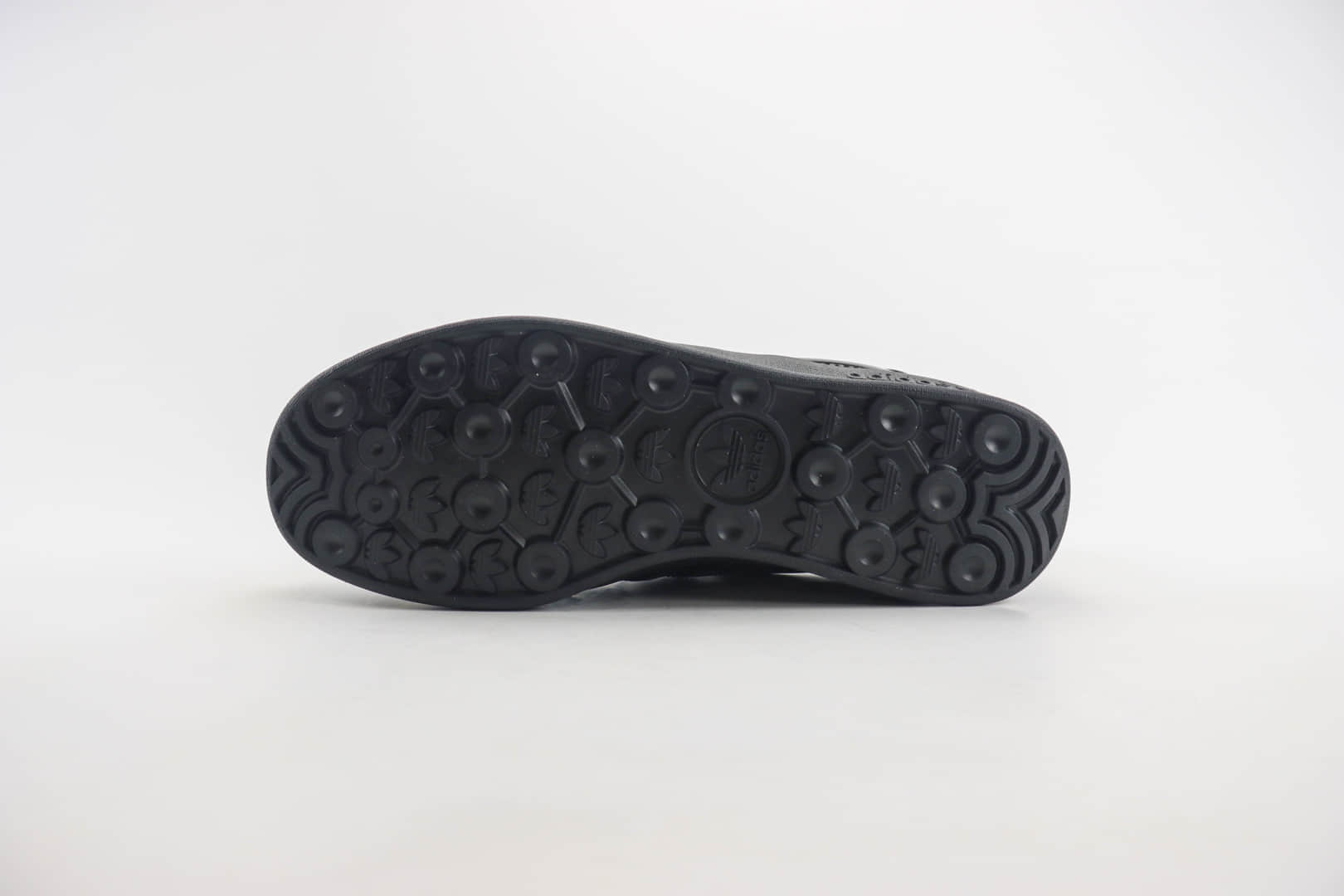 阿迪达斯adidas Originals Gazelle纯原版本黑色漆皮布洛克板鞋 莆田阿迪达斯批发 货号：IG1891