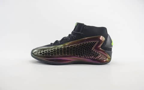 阿迪达斯adidas Anthony Edwards纯原版本安东尼·爱德华AE1黑紫渐变高帮篮球鞋 莆田阿迪达斯货源 货号：IF1858