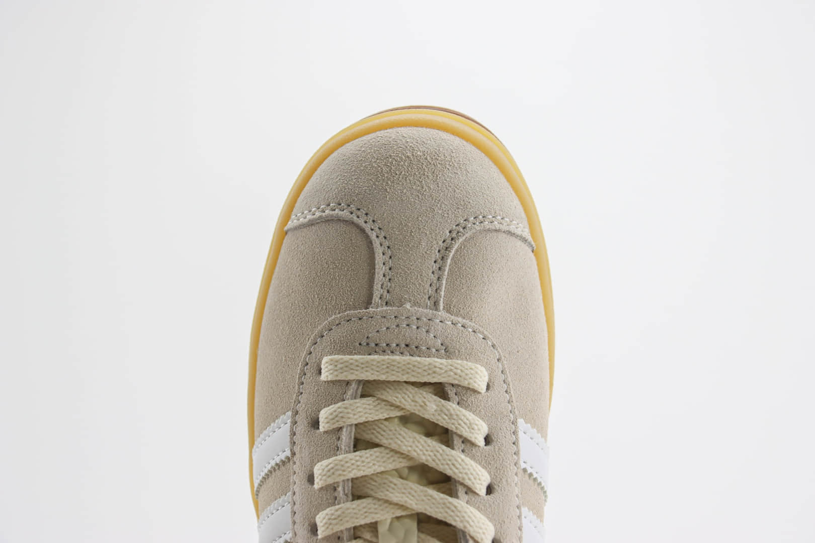 阿迪达斯adidas Originals Gazelle Bold W纯原版本灰白蓝三层厚底松糕鞋 莆田阿迪达斯货源 货号：JH5540