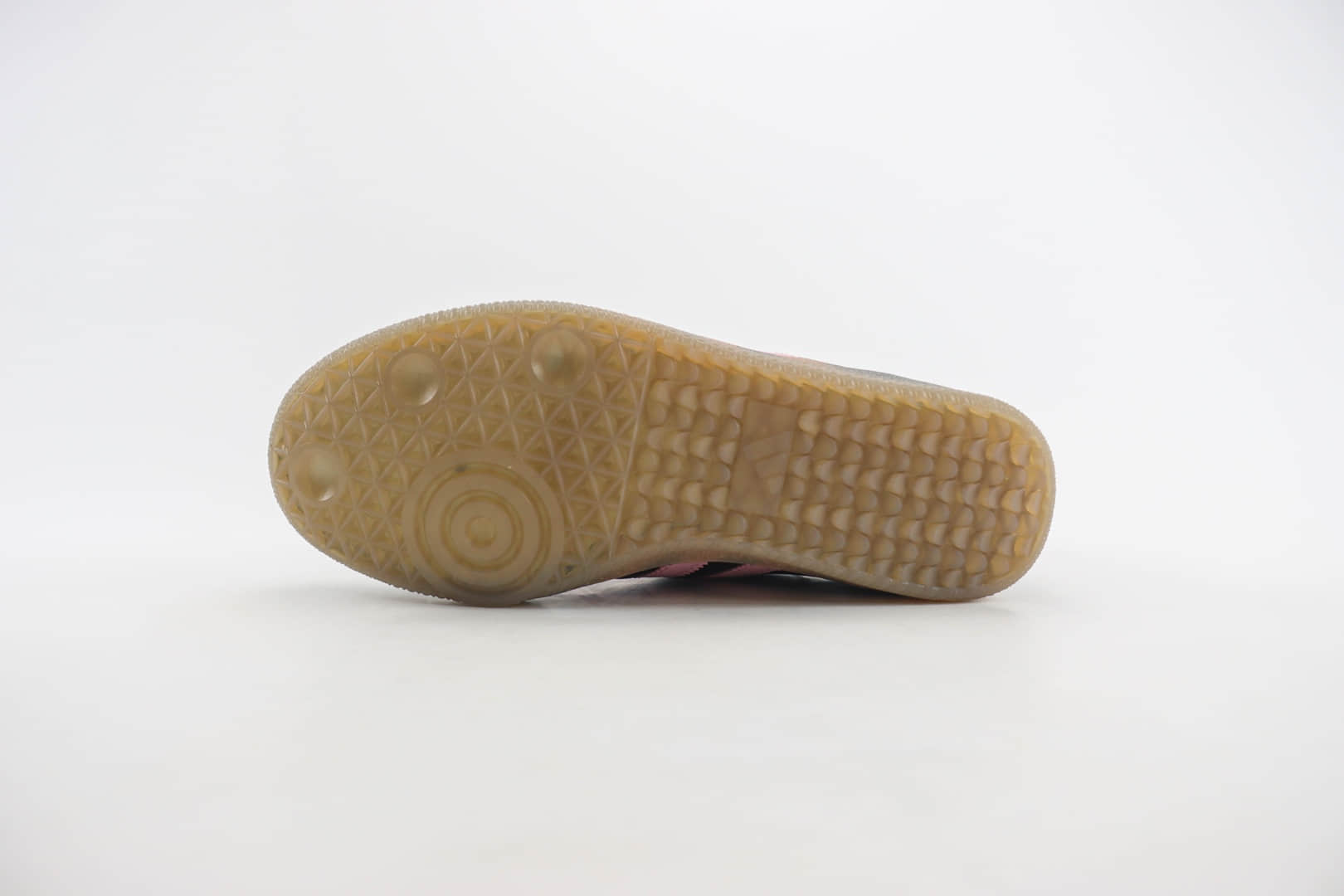 阿迪达斯adidas originals Samba纯原版本三叶草桑巴黑粉色板鞋 莆田阿迪达斯货源 货号：IH8157