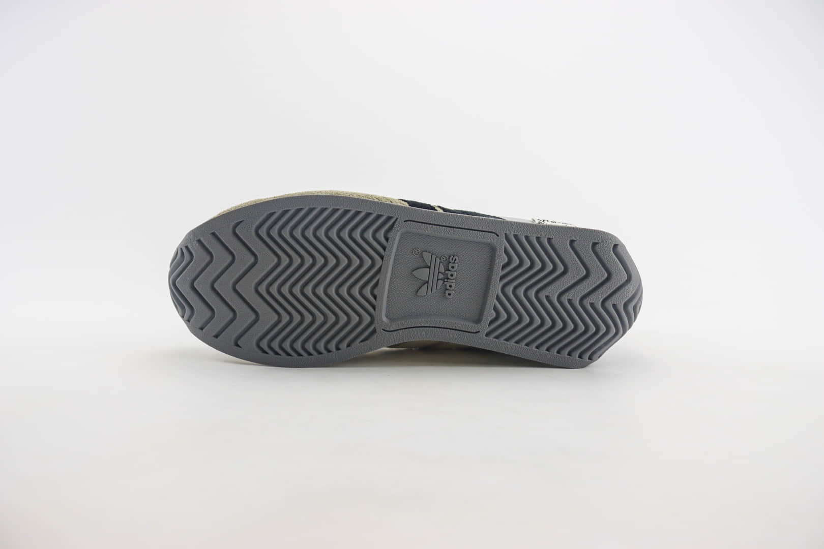 阿迪达斯Song for the Mute x adidas Shadowturf纯原版本SFTM联名三叶草浅蓝灰阿甘慢跑鞋 莆田阿迪达斯工厂 货号：IH7519