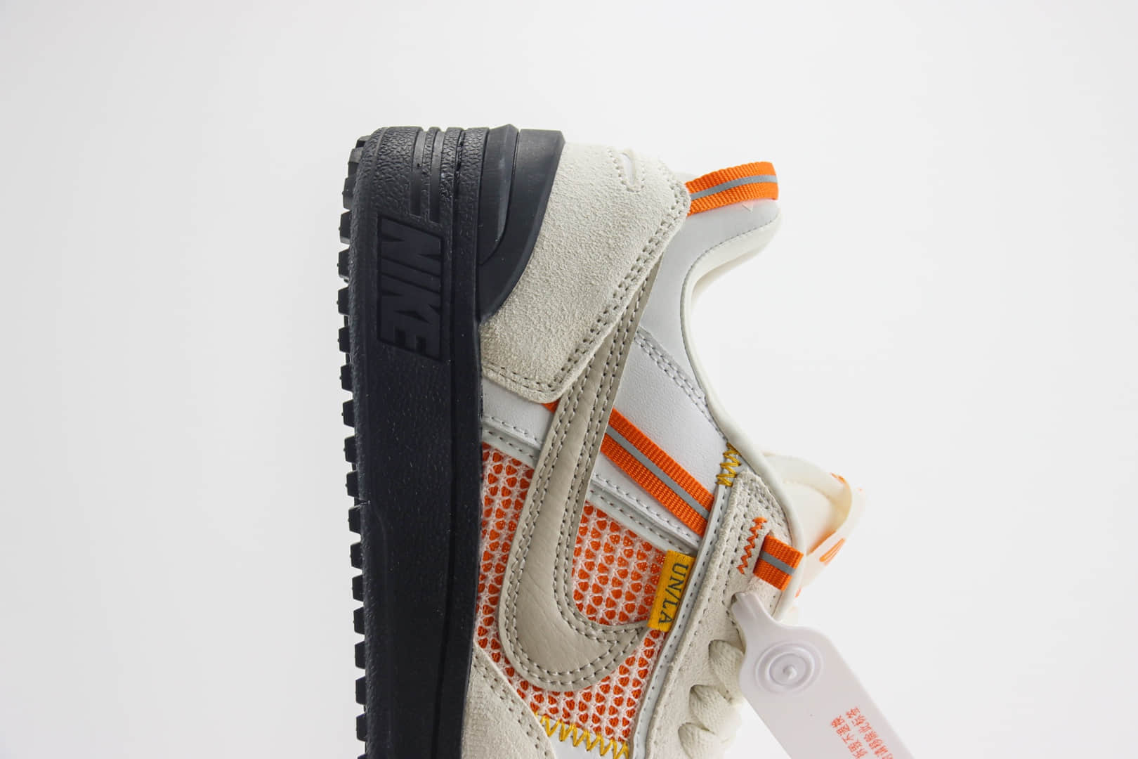耐克Union x Nike Field General 82 SP纯原版本UN联名米橙色复古篮球鞋 莆田耐克货源 货号：FQ9003-100
