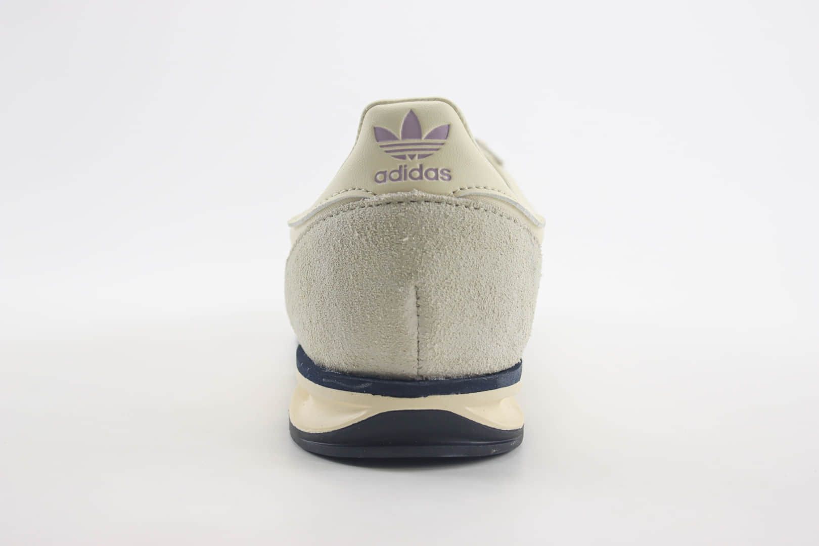 阿迪达斯adidas Originals SL 72 RS（Reshaped）纯原版本米白香芋紫复古慢跑鞋 莆田阿迪达斯货源 货号：IE3428