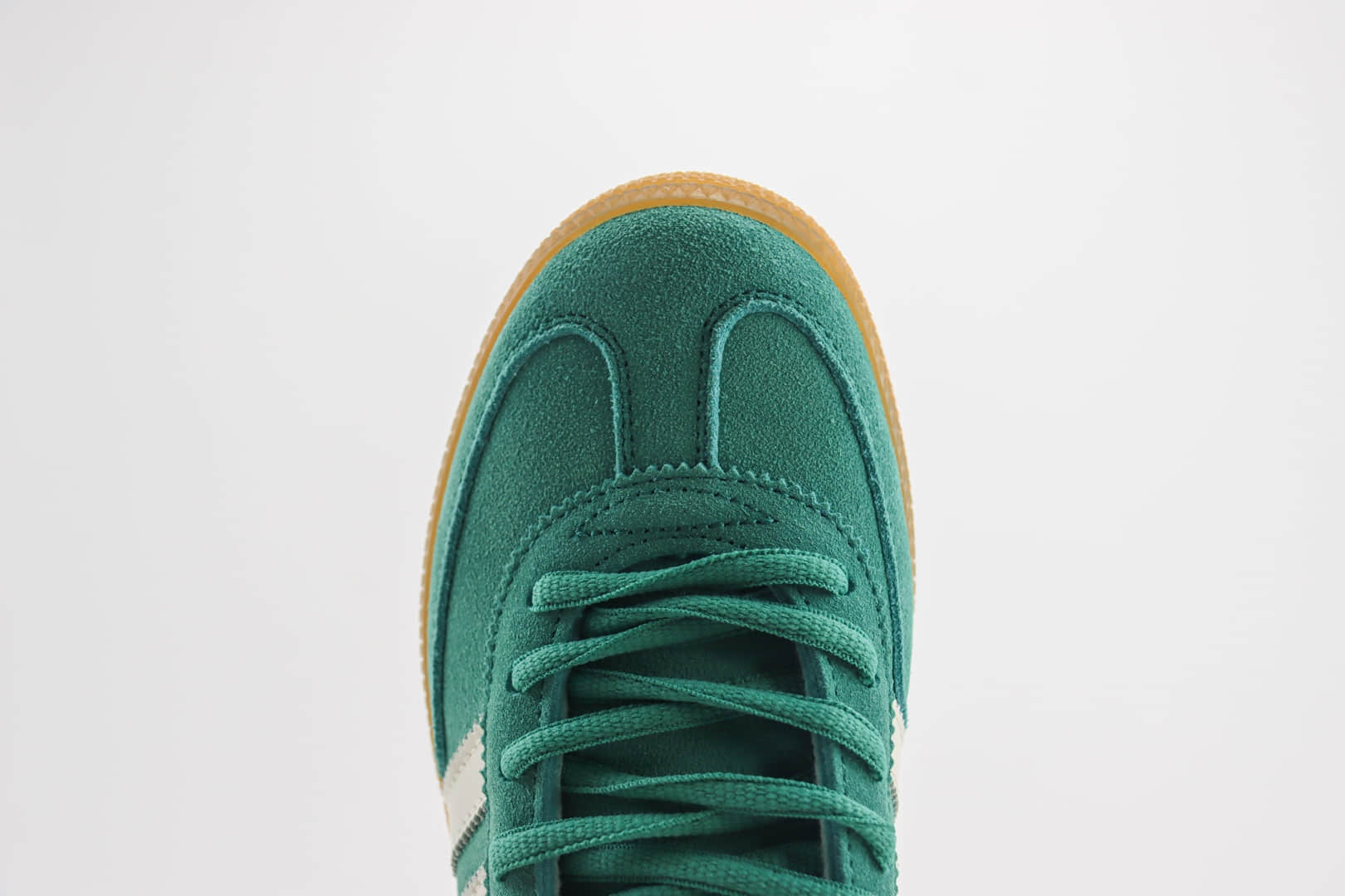 阿迪达斯adidas Handball Spezial纯原版本湖绿色复古板鞋 莆田阿迪达斯工厂 货号：IH2148