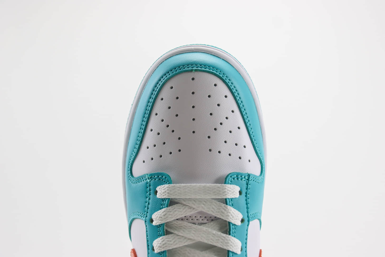 耐克Nike SB Dunk Low纯原版本低帮SB Dunk白蓝橙色滑板板鞋 莆田复刻鞋货源 货号：DV0833-102