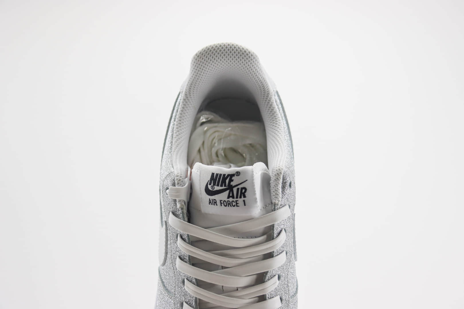 耐克Nike Air Force 1纯原版本空军一号AF1闪银满天星板鞋 莆田耐克工厂 货号：CW2288-015