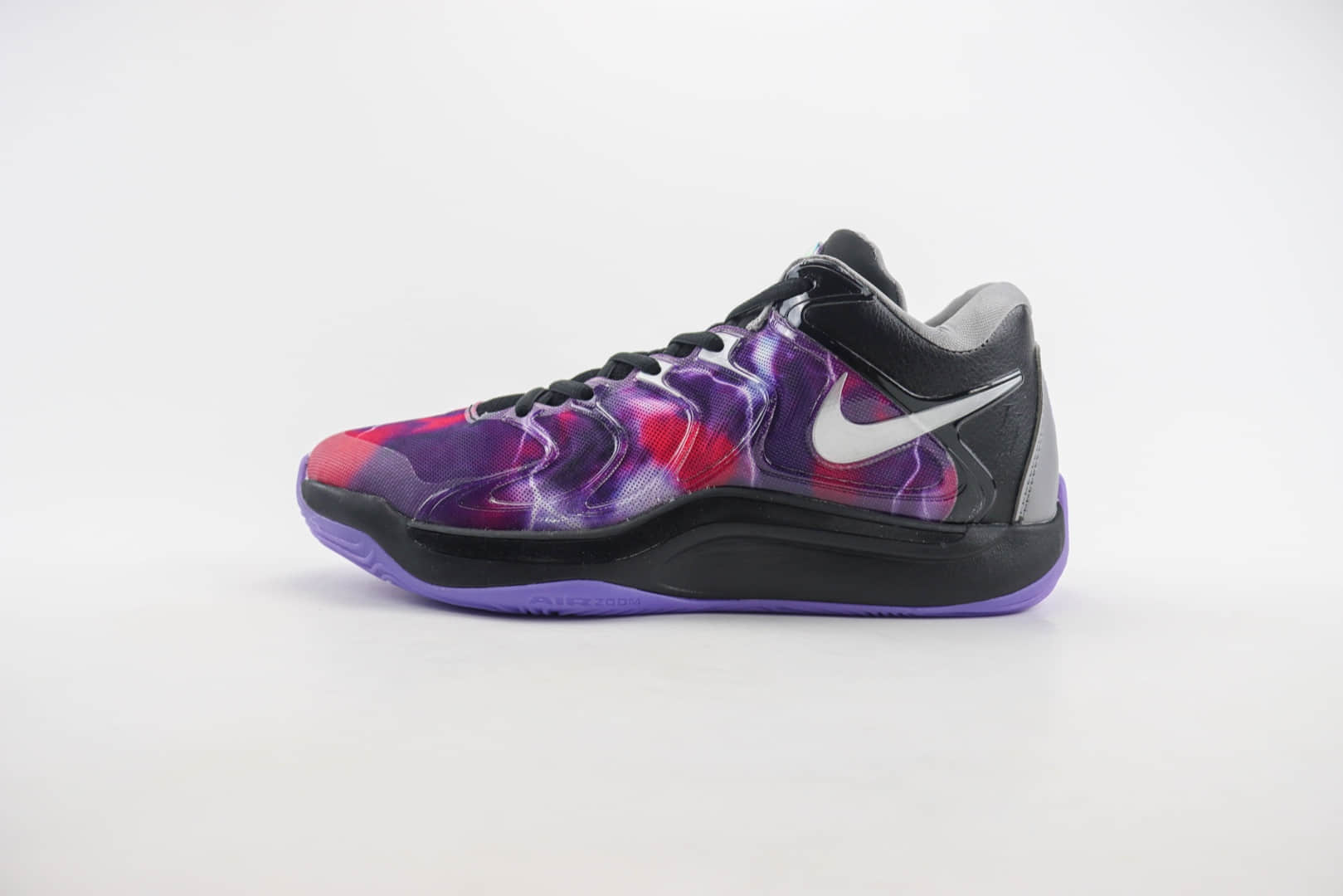 耐克Nike KD17 EP纯原版本杜兰特十七代黑紫色实战篮球鞋 莆田耐克工厂 货号：HJ4464-001
