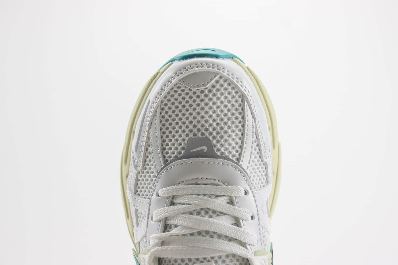 耐克Nike V2K Run Low纯原版本V2K白绿色复古跑鞋 莆田复刻鞋货源 货号：FD0736-105