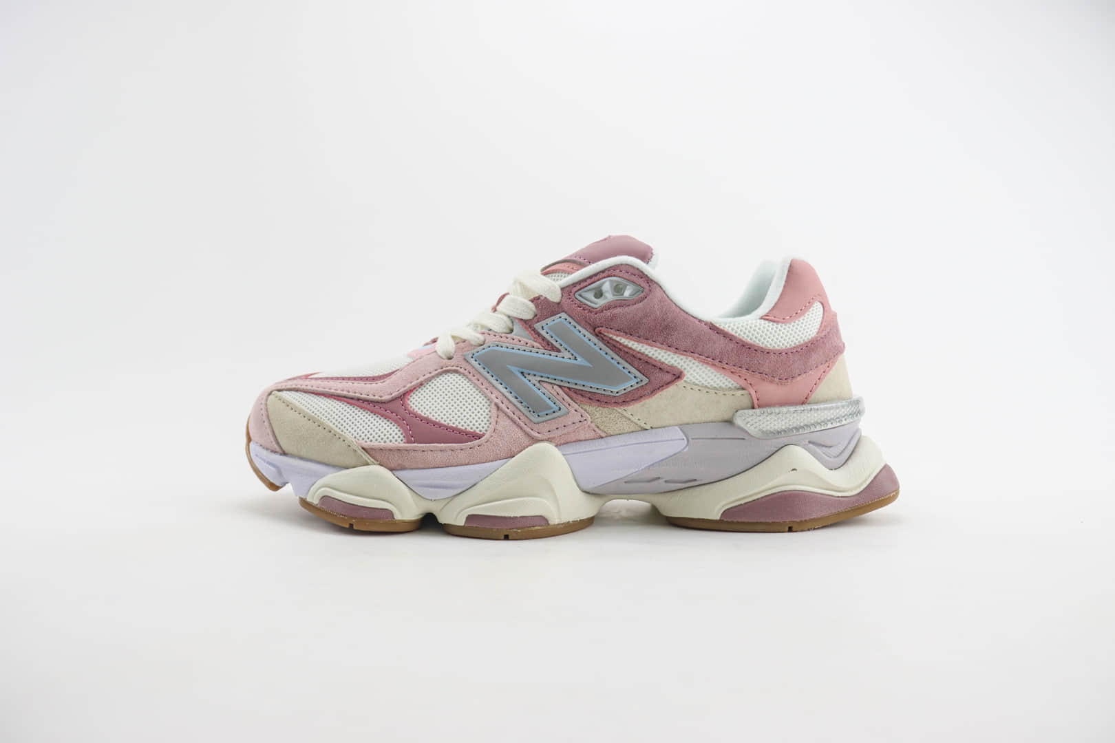 新百伦New Balance 9060纯原版本NB9060米粉色运动慢跑鞋 莆田新百伦代理 货号：U9060FRL