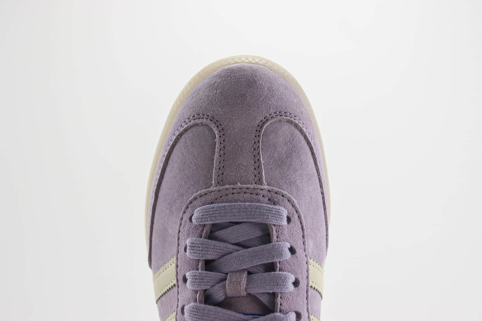 阿迪达斯adidas originals Samba OG纯原版本桑巴香芋紫板鞋 莆田阿迪达斯代理 货号：IG6176