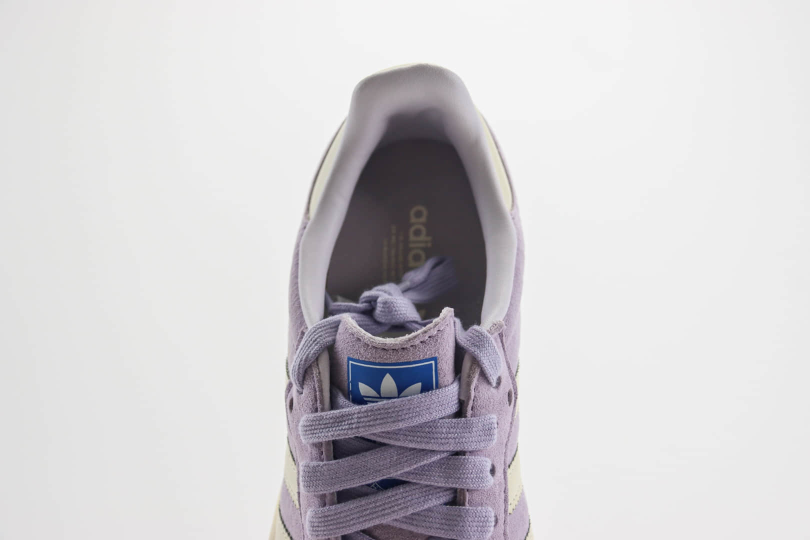 阿迪达斯adidas originals Samba OG纯原版本桑巴香芋紫板鞋 莆田阿迪达斯代理 货号：IG6176