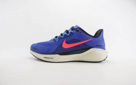 耐克Nike Air Zoom Pegasus 41纯原版本飞马41代蓝粉色马拉松跑鞋 莆田耐克工厂 货号：FN4932-401