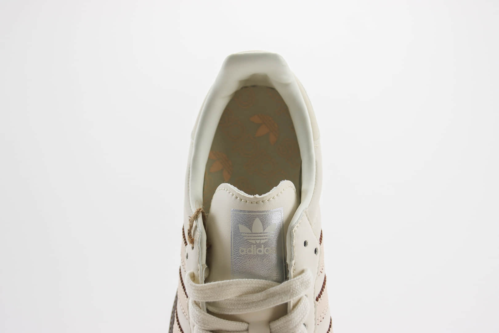 阿迪达斯adidas originals Samba纯原版本桑巴米粉色板鞋 莆田阿迪达斯货源 货号：IH2751