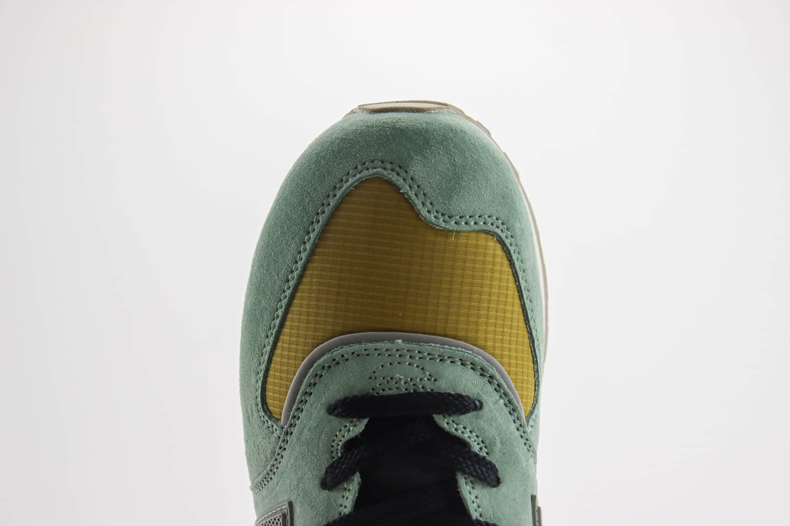 新百伦New Balance 574纯原版本绿黄色NB574复古运动鞋 莆田新百伦工厂 货号：U574LGTN