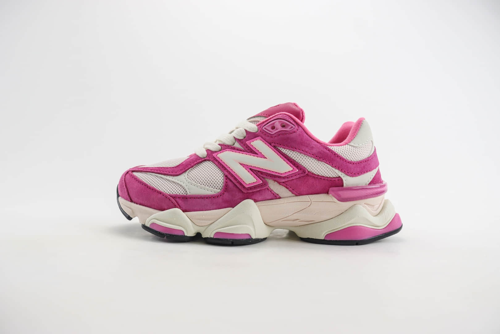 新百伦New Balance 9060纯原版本玫粉色NB9060复古慢跑鞋 莆田新百伦货源 货号：U9060FP
