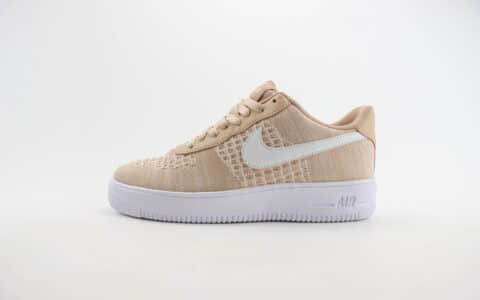 耐克Nike Air Force 1纯原版本空军一号AF1小香风藕粉板鞋 莆田耐克货源 货号：CI0051-200
