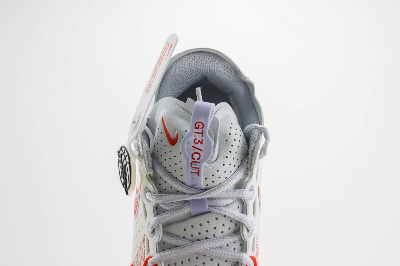 耐克Nike Air Zoom G.T.Cut 3 EP纯原版本白红GT3实战篮球鞋 莆田耐克货源 货号：DV2918-101