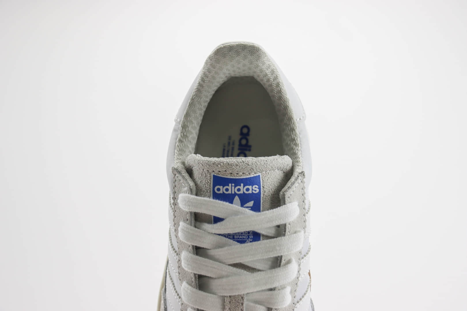 阿迪达斯adidas Originals SL 72 RTN纯原版本灰白色增高厚底板鞋 莆田阿迪达斯货源 货号：ID1031