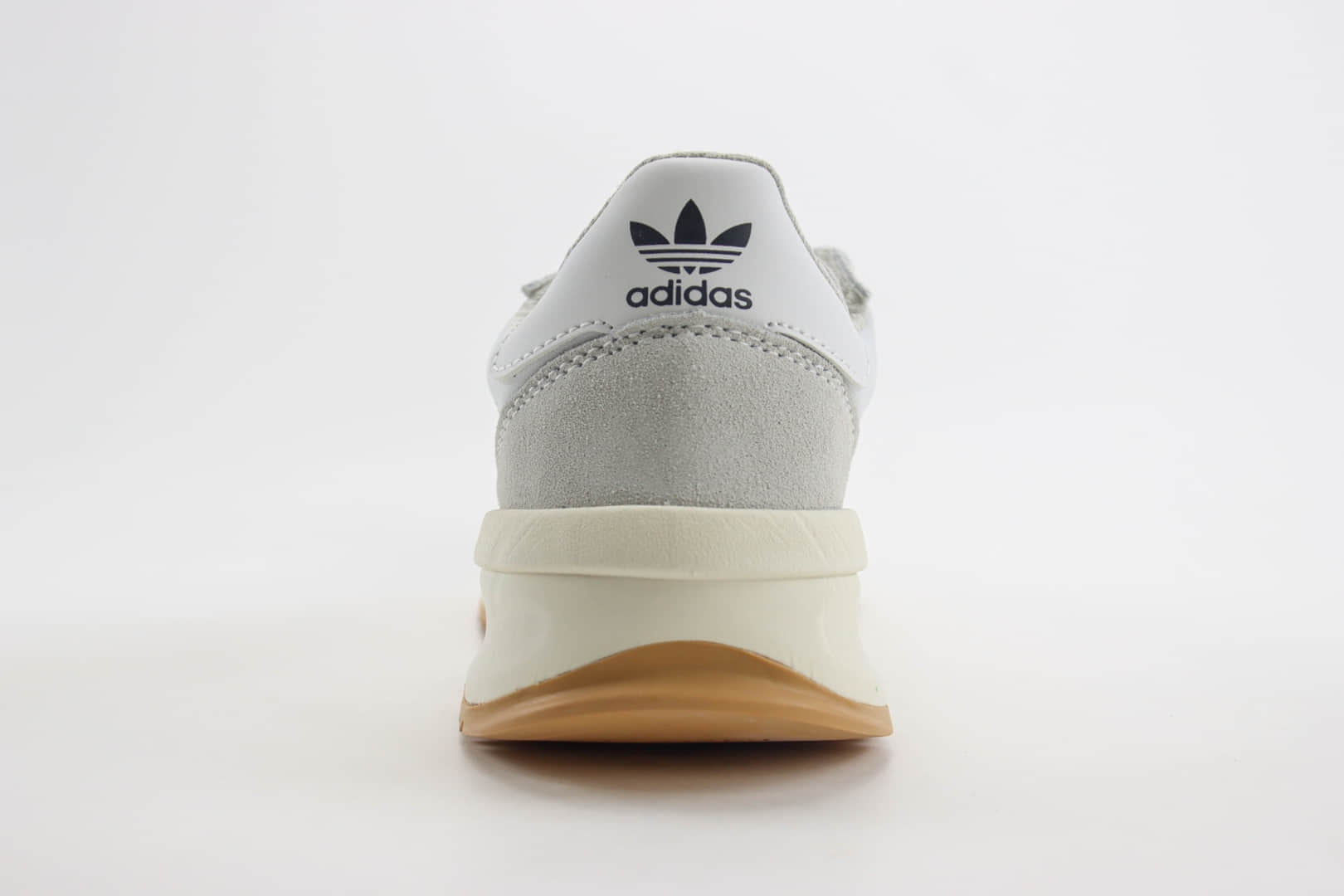 阿迪达斯adidas Originals SL 72 RTN纯原版本灰白色增高厚底板鞋 莆田阿迪达斯货源 货号：ID1031