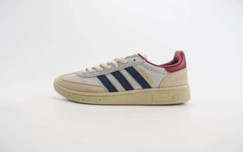 阿迪达斯adidas Handball Spezial纯原版本白灰暗蓝酒红复古板鞋 莆田阿迪达斯工厂 货号：IF3742