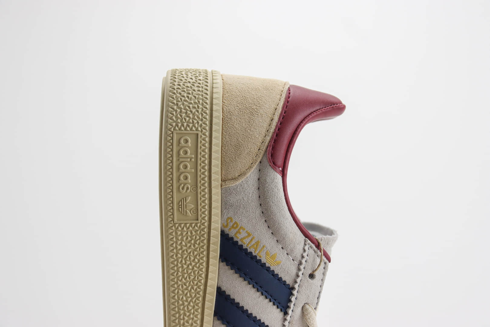 阿迪达斯adidas Handball Spezial纯原版本白灰暗蓝酒红复古板鞋 莆田阿迪达斯工厂 货号：IF3742