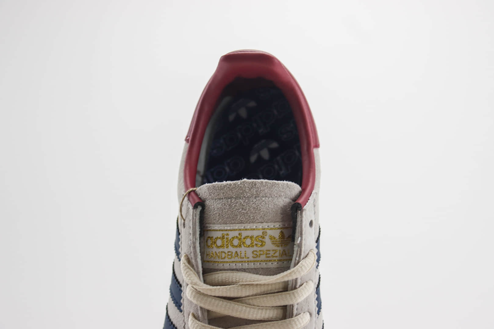 阿迪达斯adidas Handball Spezial纯原版本白灰暗蓝酒红复古板鞋 莆田阿迪达斯工厂 货号：IF3742