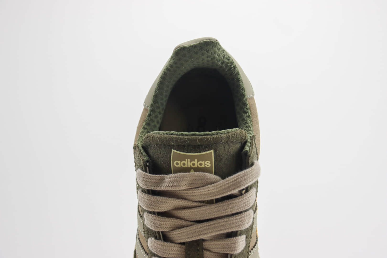 阿迪达斯adidas Originals SL 72 RTN纯原版本米橄榄绿厚底增高板鞋 莆田复刻鞋货源 货号：IH5632