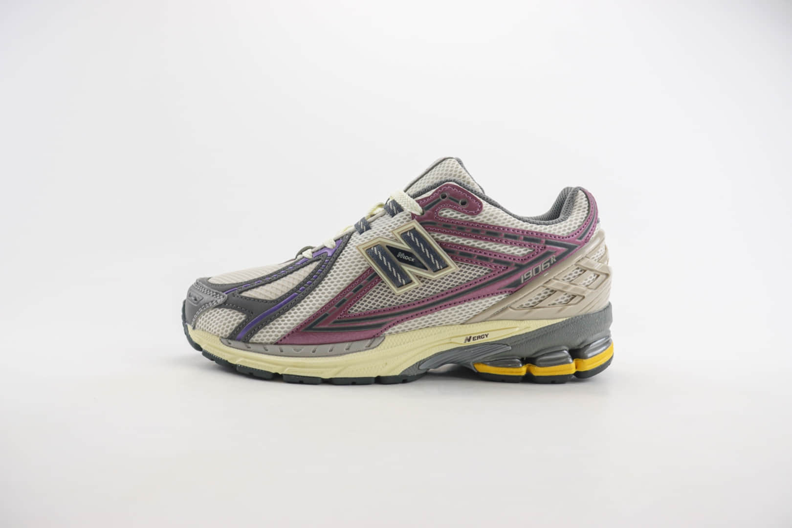 新百伦New Balance 1906纯原版本米灰紫NB1906复古老爹鞋 莆田新百伦工厂 货号：M1906RRA