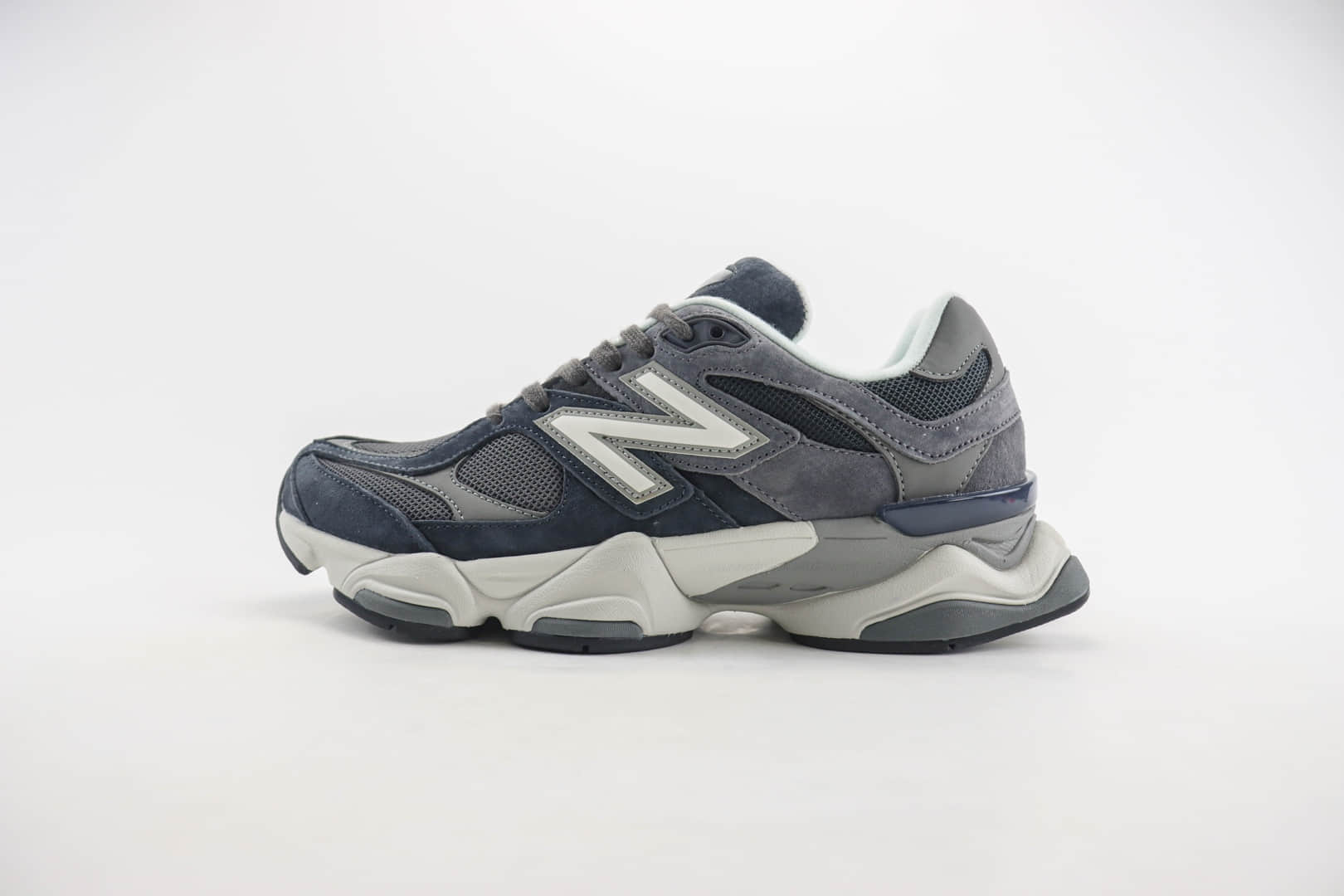 新百伦New Balance 9060纯原版本炭黑色NB9060复古慢跑鞋 莆田新百伦货源 货号：U9060JBM