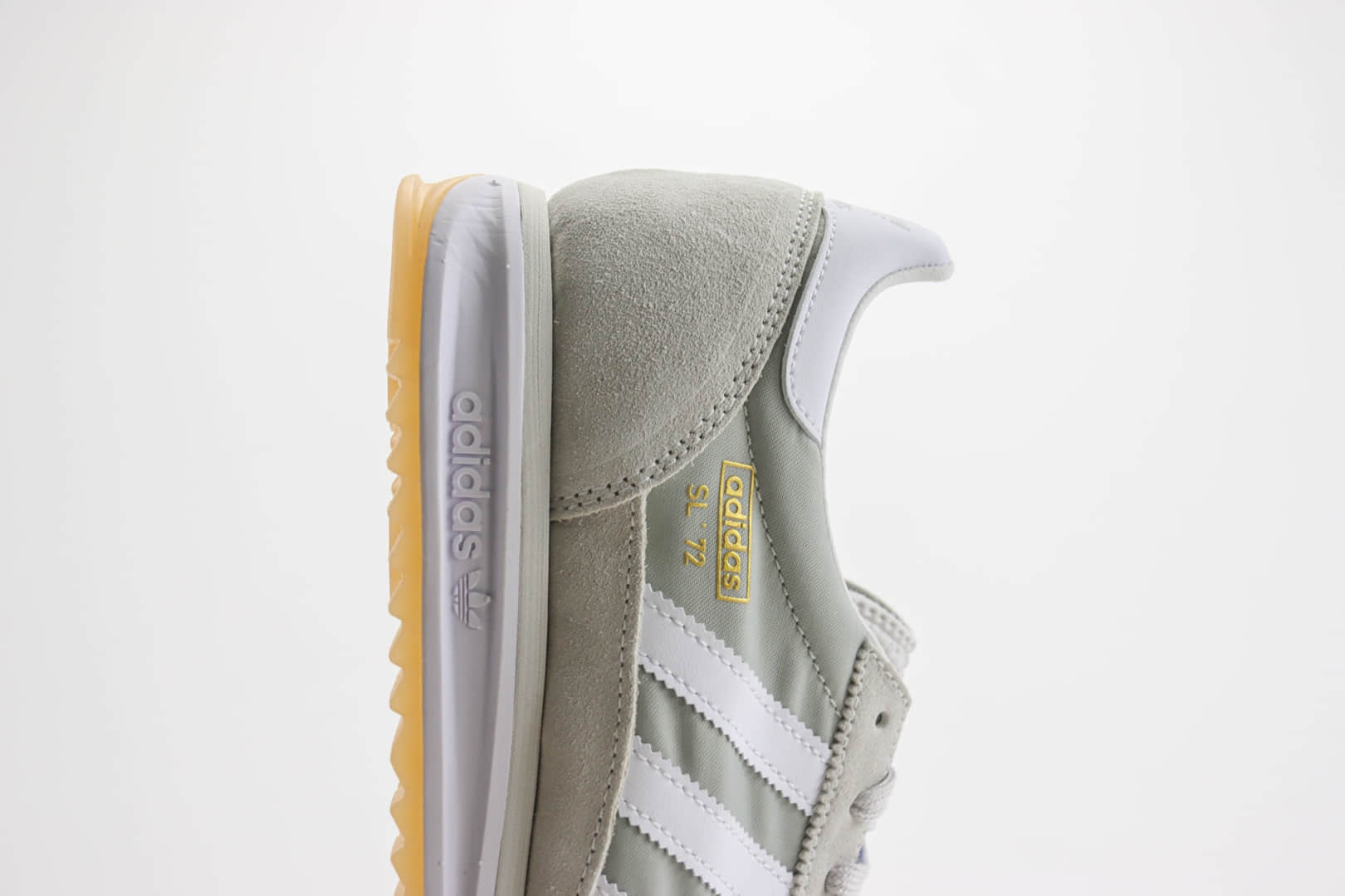 阿迪达斯adidas Originals SL 72 RS（Reshaped）纯原版本灰白色复古慢跑鞋 莆田阿迪达斯货源 货号：JI1281
