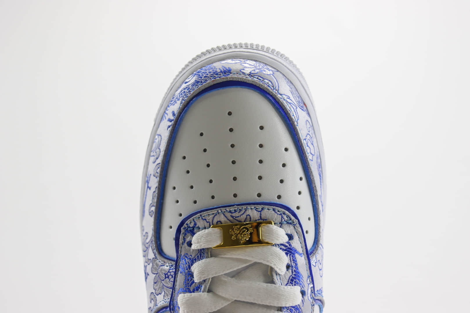 耐克Nike Air Force 1纯原版本龙年限定空军一号青花瓷AF1板鞋 莆田耐克代理 货号：CW2288-201