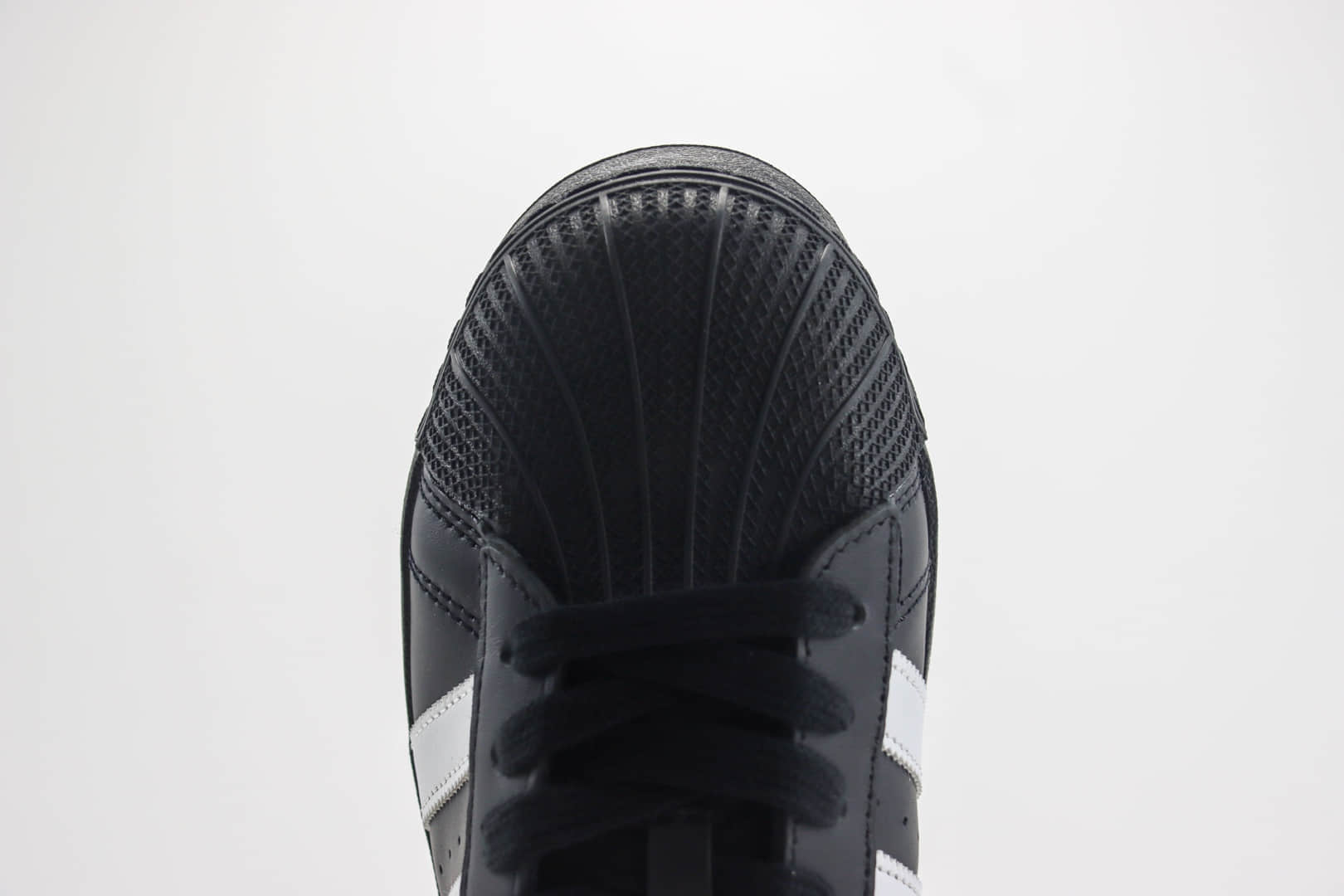 阿迪达斯adidas Originals Superstar XLG纯原版本贝壳头黑白金标板鞋 莆田阿迪达斯货源 货号：IG9777