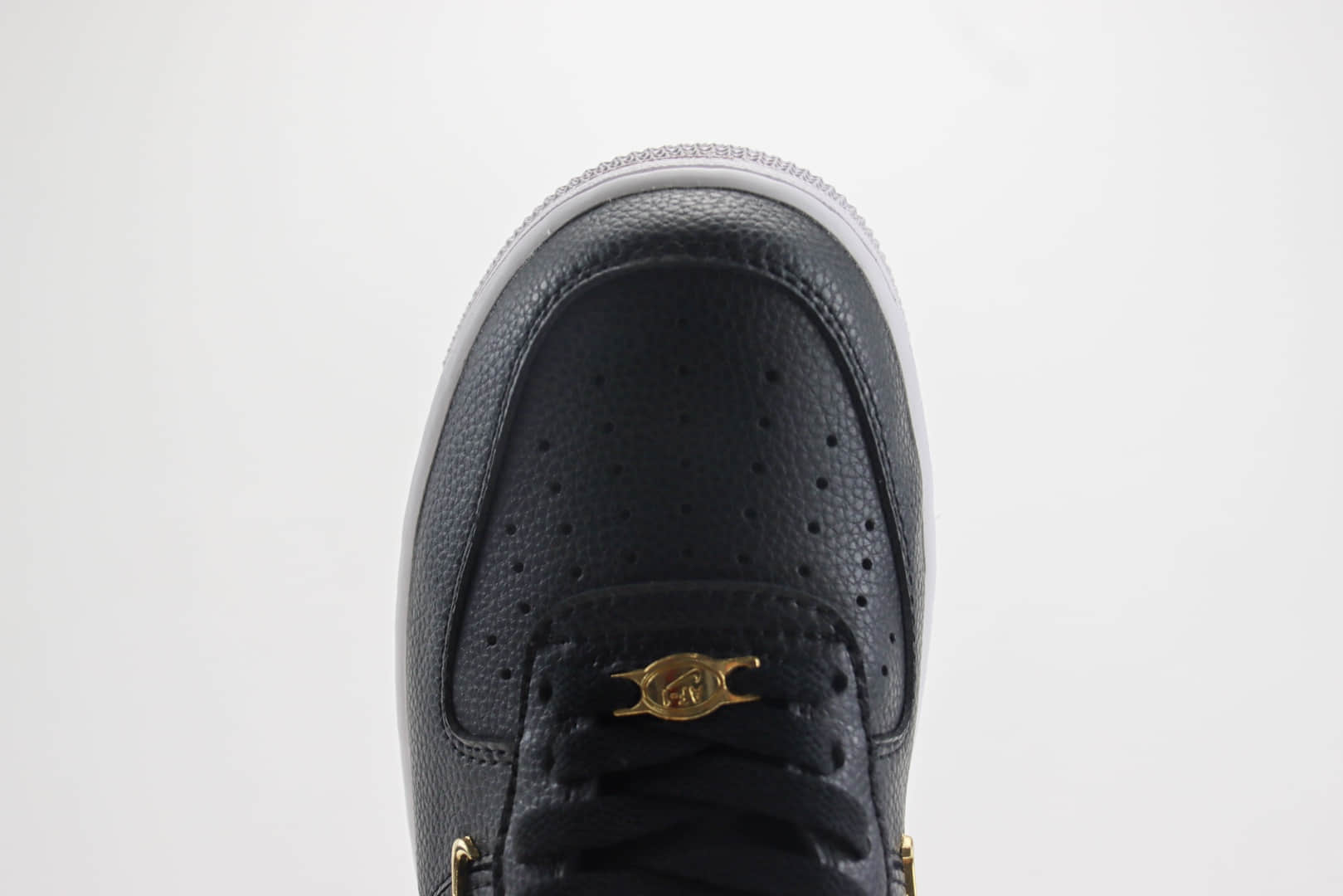 耐克Nike Air Force 1低帮空军一号四小勾黑色板鞋 莆田空军一号货源 货号：CT1990-001