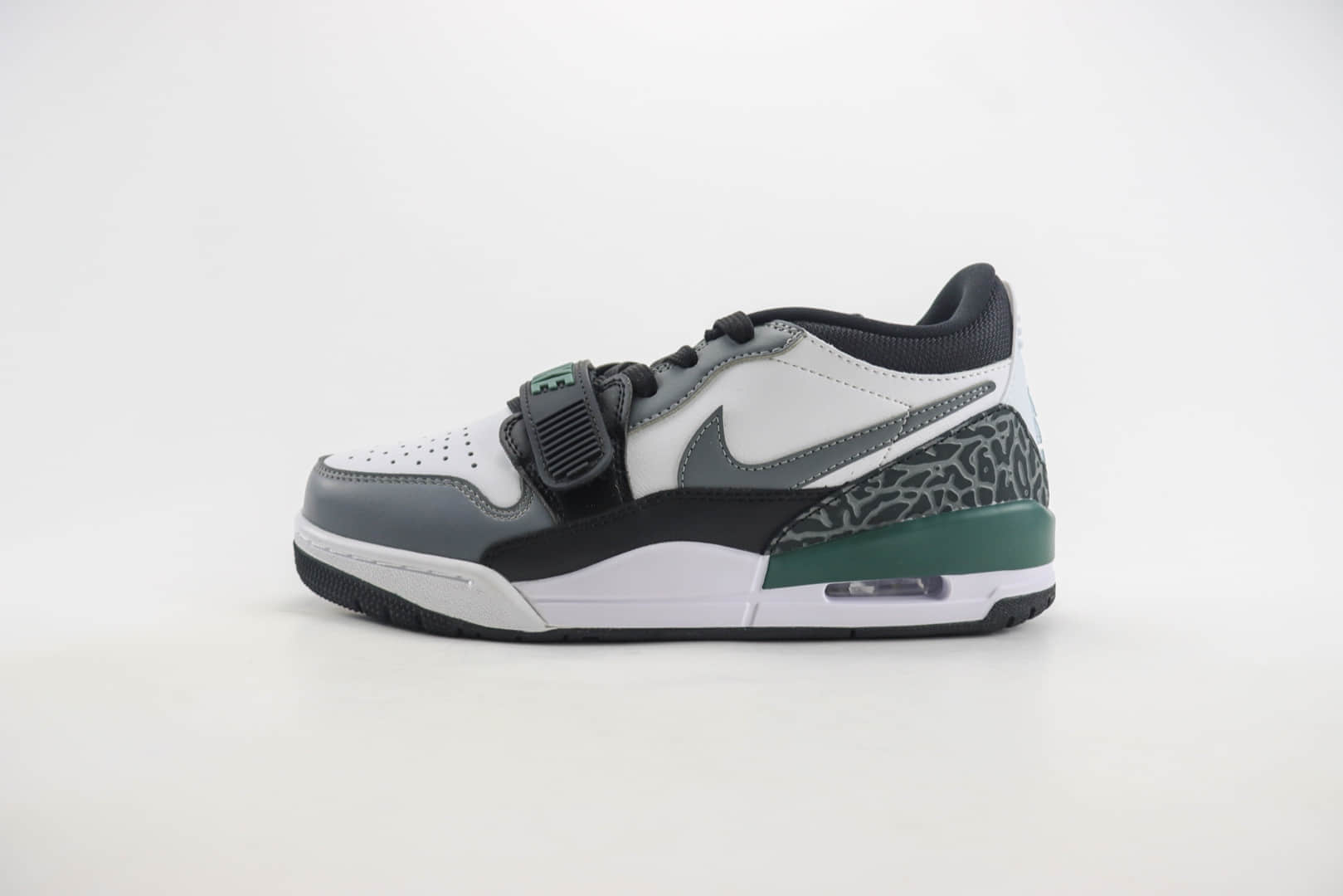 乔丹Air Jordan Legacy 312 Low纯原版本黑白绿AJ312三合一篮球鞋 莆田AJ货源 货号：CD7069-131