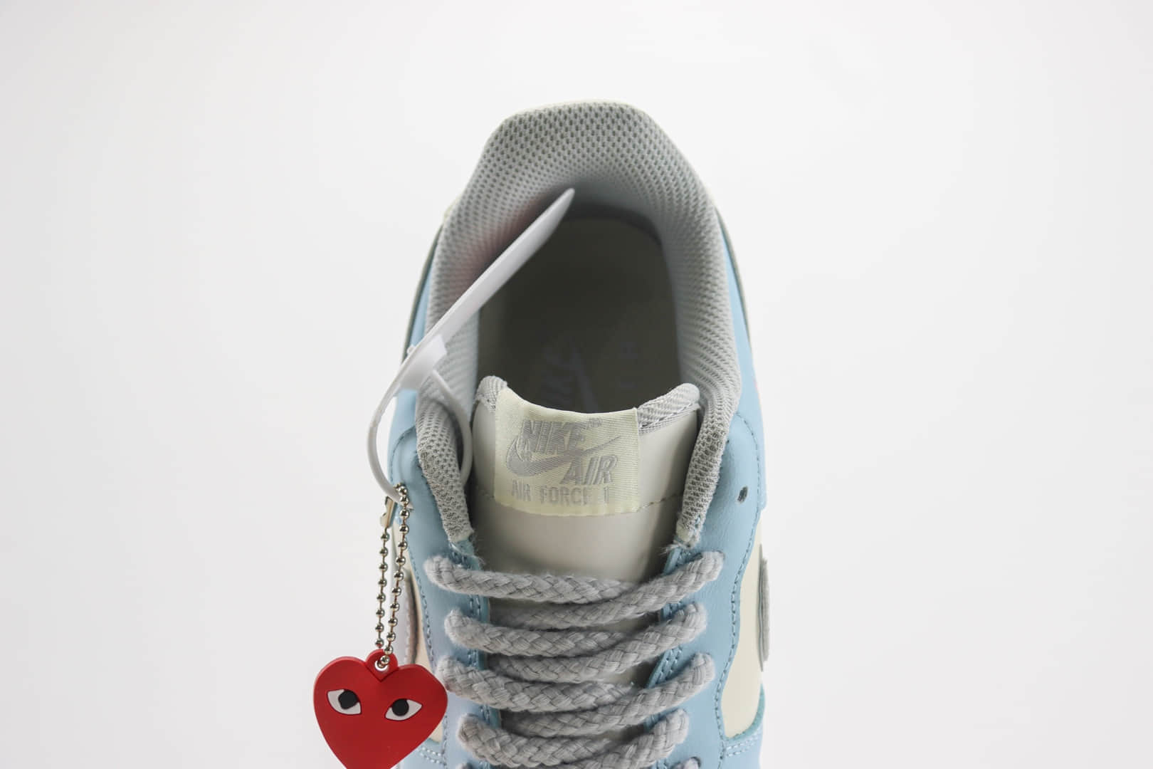 耐克Comme des Garcons x Nike Air Force 1 Low纯原版本川久保玲空军一号情人节限定AF1涂鸦板鞋 莆田耐克工厂 货号：CJ0304-021