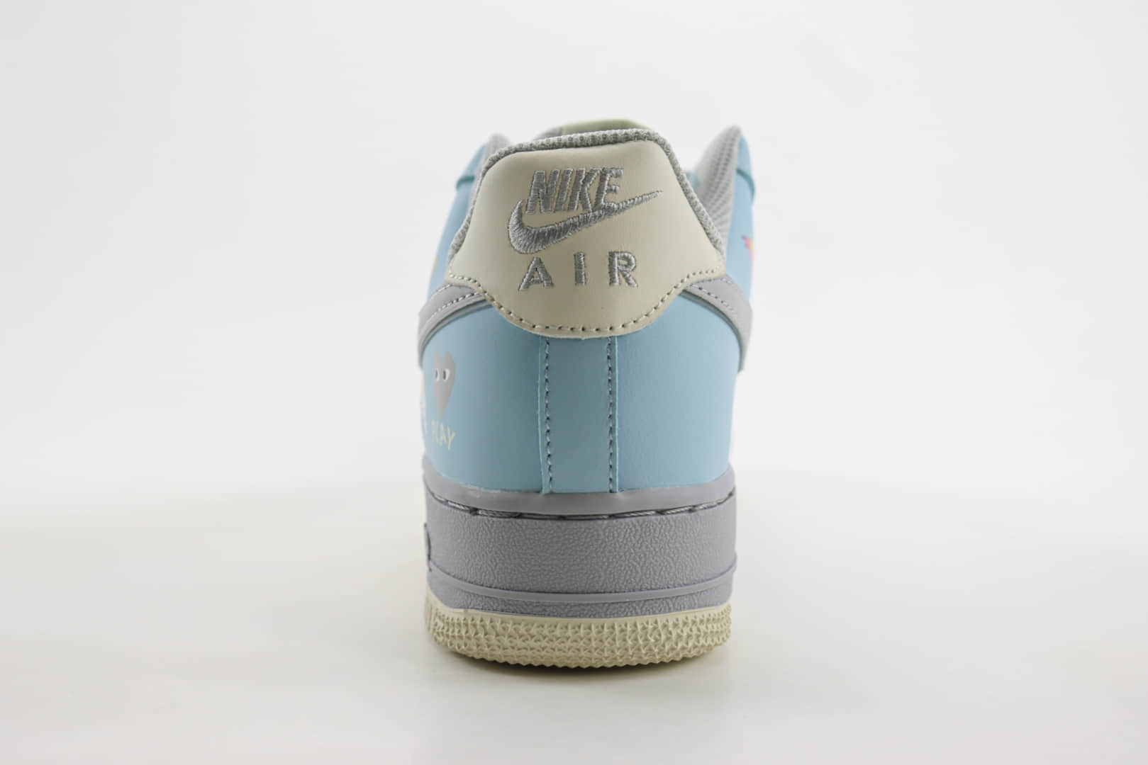 耐克Comme des Garcons x Nike Air Force 1 Low纯原版本川久保玲空军一号情人节限定AF1涂鸦板鞋 莆田耐克工厂 货号：CJ0304-021