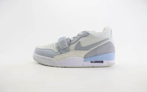 乔丹Air Jordan Legacy 312 Low纯原版本低帮AJ312白灰蓝三合一篮球鞋 莆田AJ货源 货号：HQ1190-101