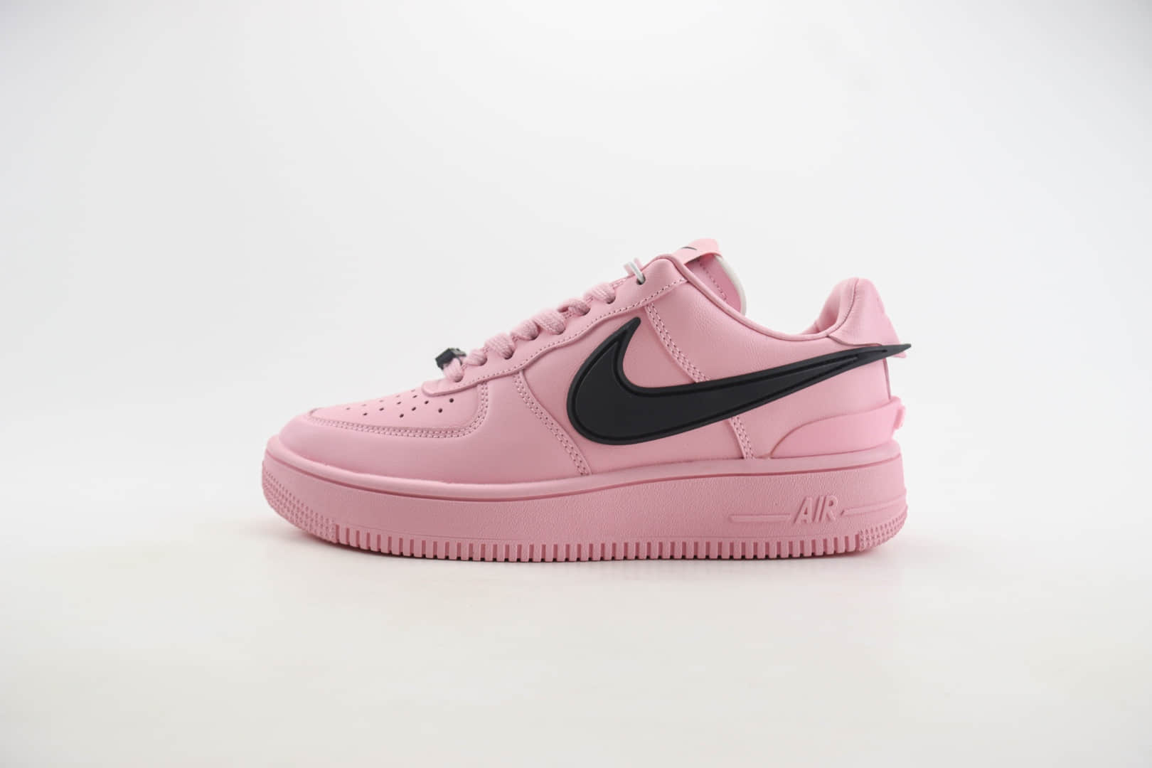 耐克Nike Air Force 1 x Ambush联名款纯原版本低帮粉色空军一号埋伏系列板鞋 莆田空军一号系列 货号：DV3464-800