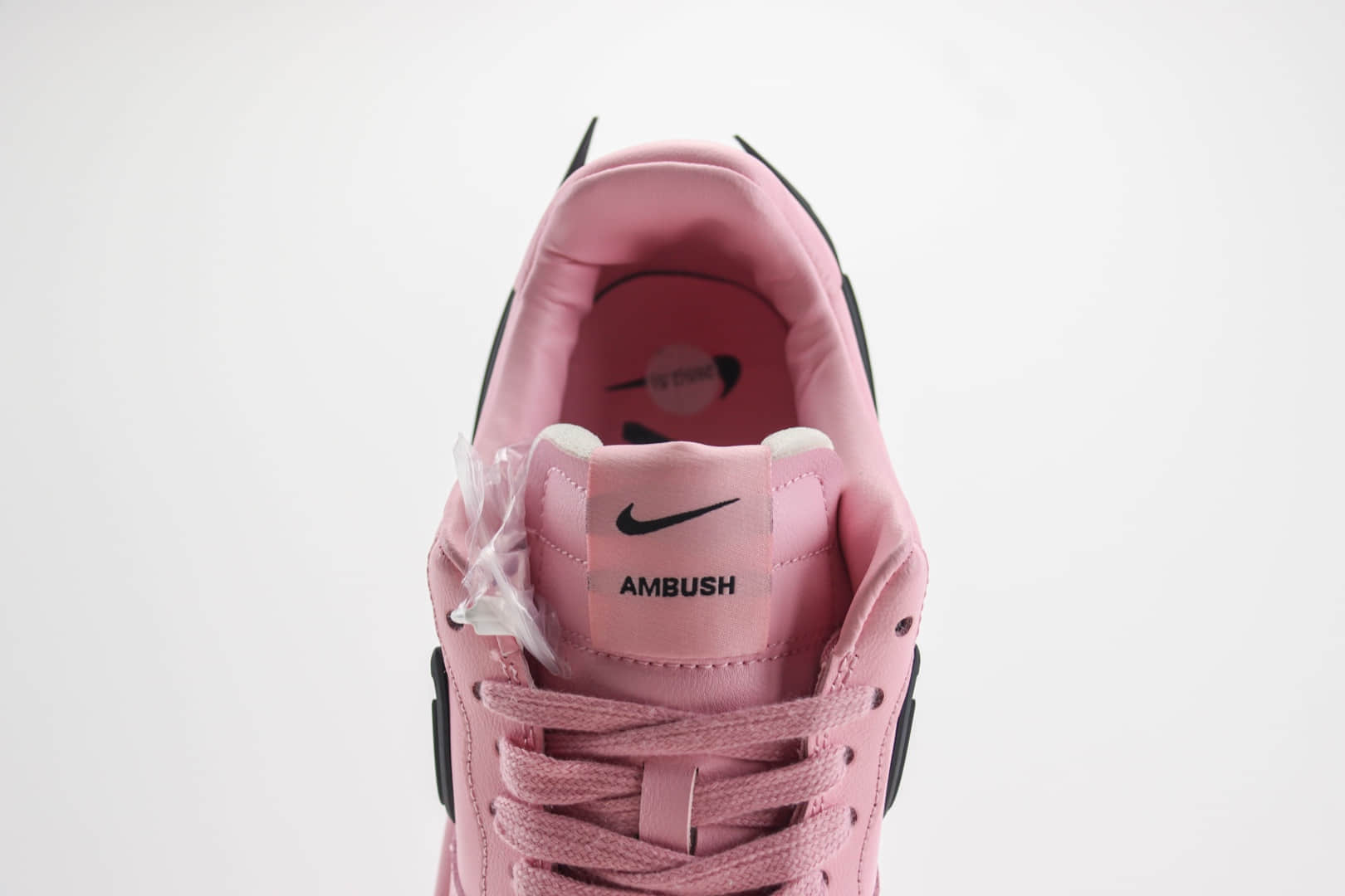 耐克Nike Air Force 1 x Ambush联名款纯原版本低帮粉色空军一号埋伏系列板鞋 莆田空军一号系列 货号：DV3464-800